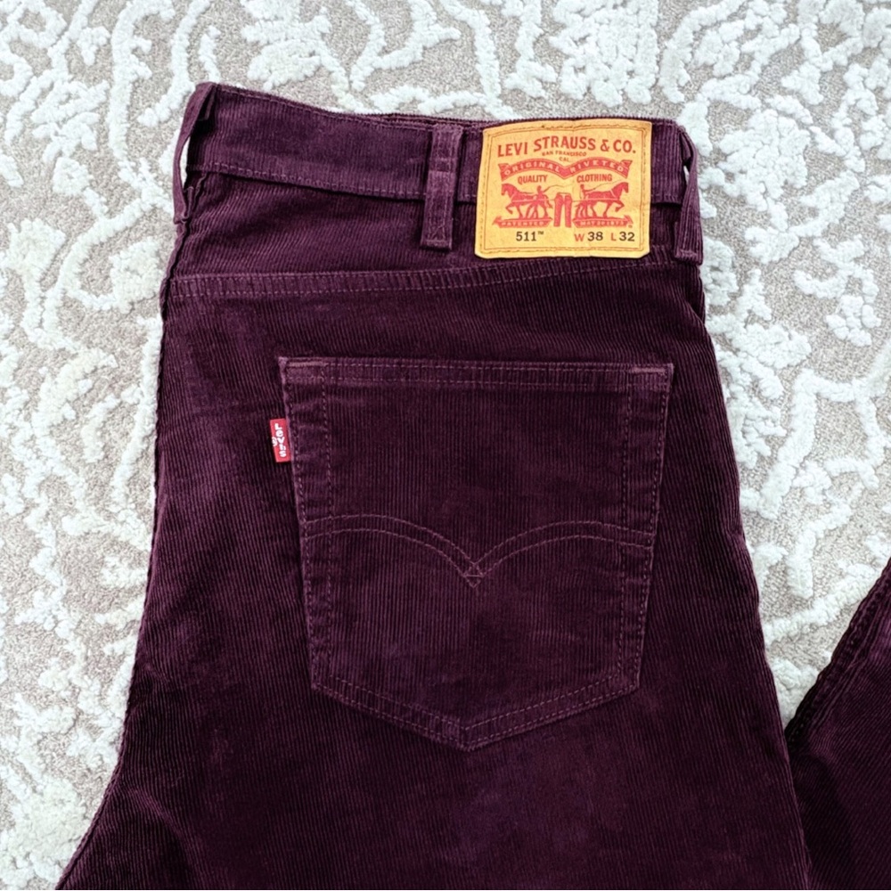 Levi’s 511 Slim Fit Men’s Corduroy - Picture 10 of 13